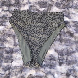 Aerie High Cut Cheeky Bikini Bottom